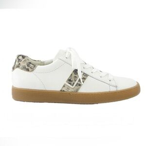 Leather Sneaker Color White pearl combo